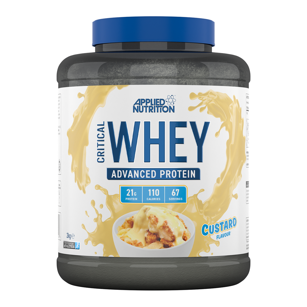 Applied Nutrition Critical Whey - 2kg / Custard - Whey Protein Powder