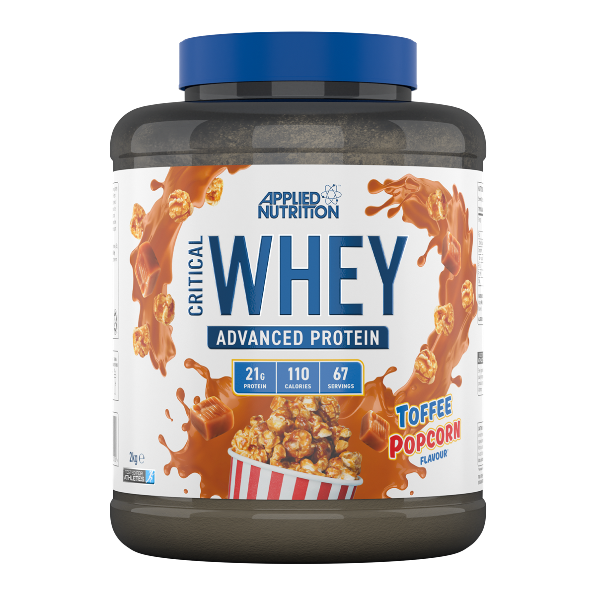 Applied Nutrition Critical Whey - 2kg / Toffee Popcorn - Whey Protein Powder