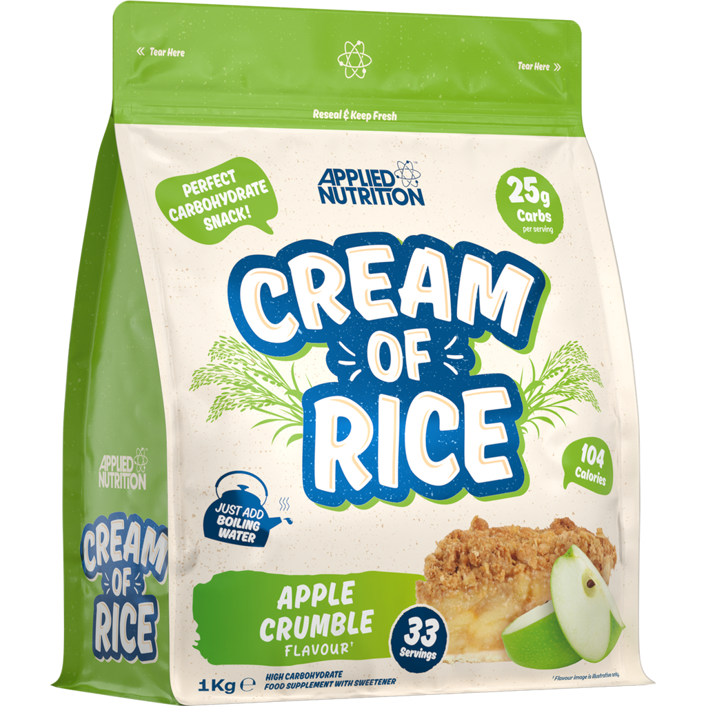 Applied Nutrition Cream Of Rice - 1kg / Apple Crumble - Cream of Rice Powder