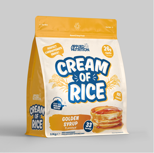 Applied Nutrition Cream Of Rice - 1kg / Golden Syrup - Cream of Rice Powder