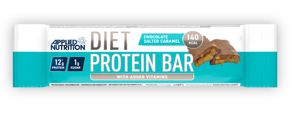 Applied Nutrition Diet Protein Bar - 12x45g / Chocolate Salted Caramel - Protein Bars