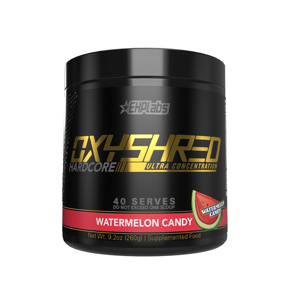 EHP Labs OxyShred Hardcore - 260g / Watermelon Candy - Weight Loss Support Powder