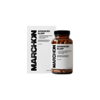 Marchon Advanced Sleep supplement bottle and packaging on a white background