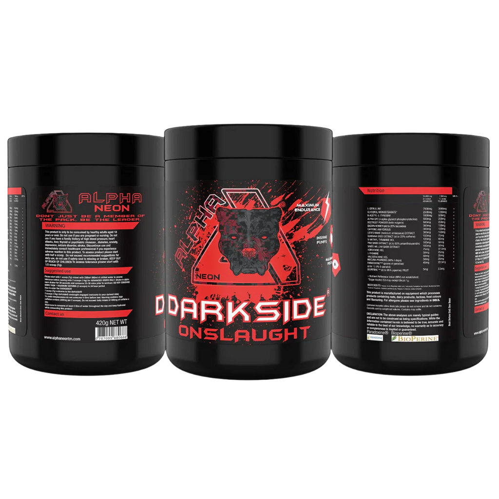 Alpha Neon Darkside Onslaught - Pre-Workout Powder