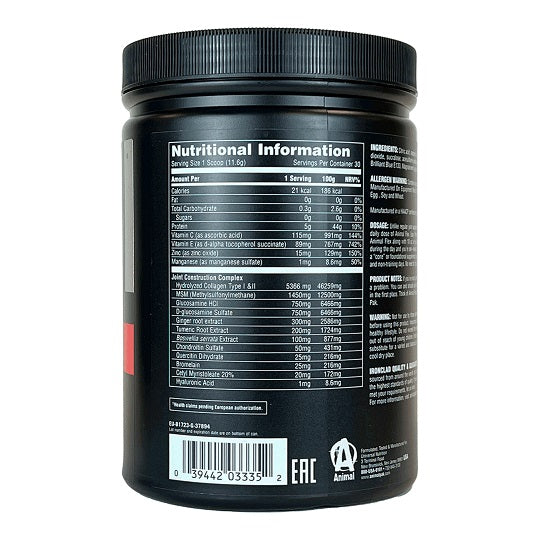 Animal Flex 339g - 369g / Orange - Joint Support Powder