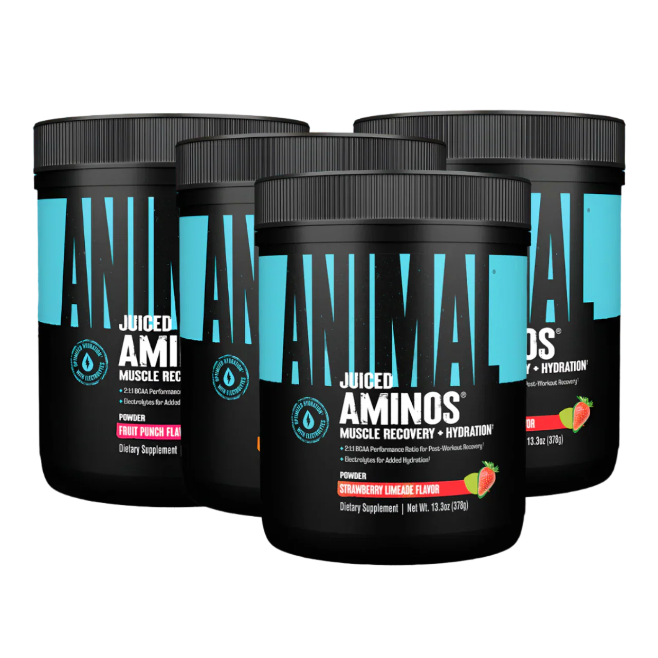 Animal Juiced Amino 375g - 366g / Fruit Punch - Amino Acids Powder