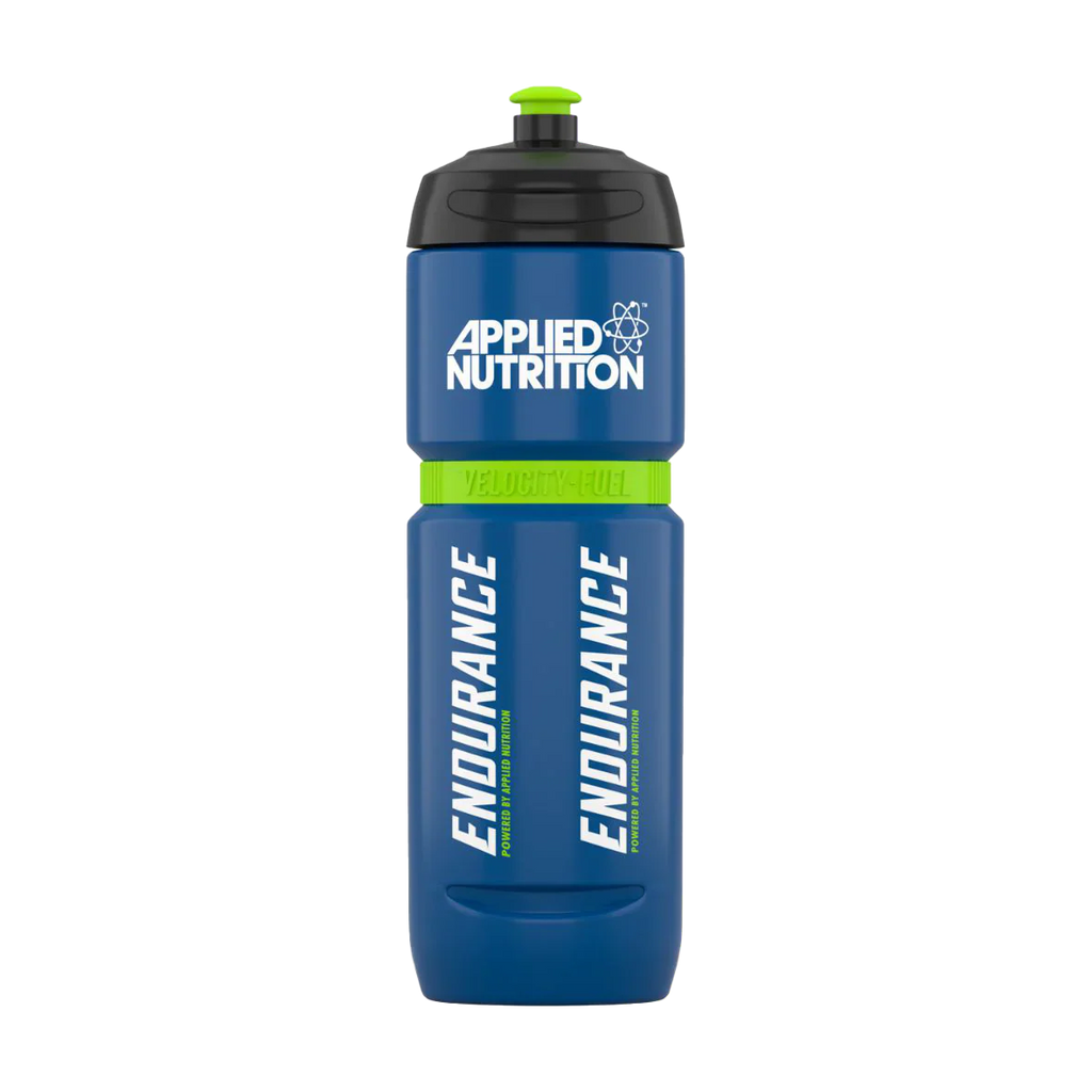 Blue and green Applied Nutrition Endurance portable sports bottle for on-the-go hydration
