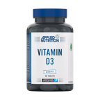 Applied Nutrition VITALITY Vitamin D3 90 Veg Caps - 90Veg Caps - Vitamin D3 Capsules