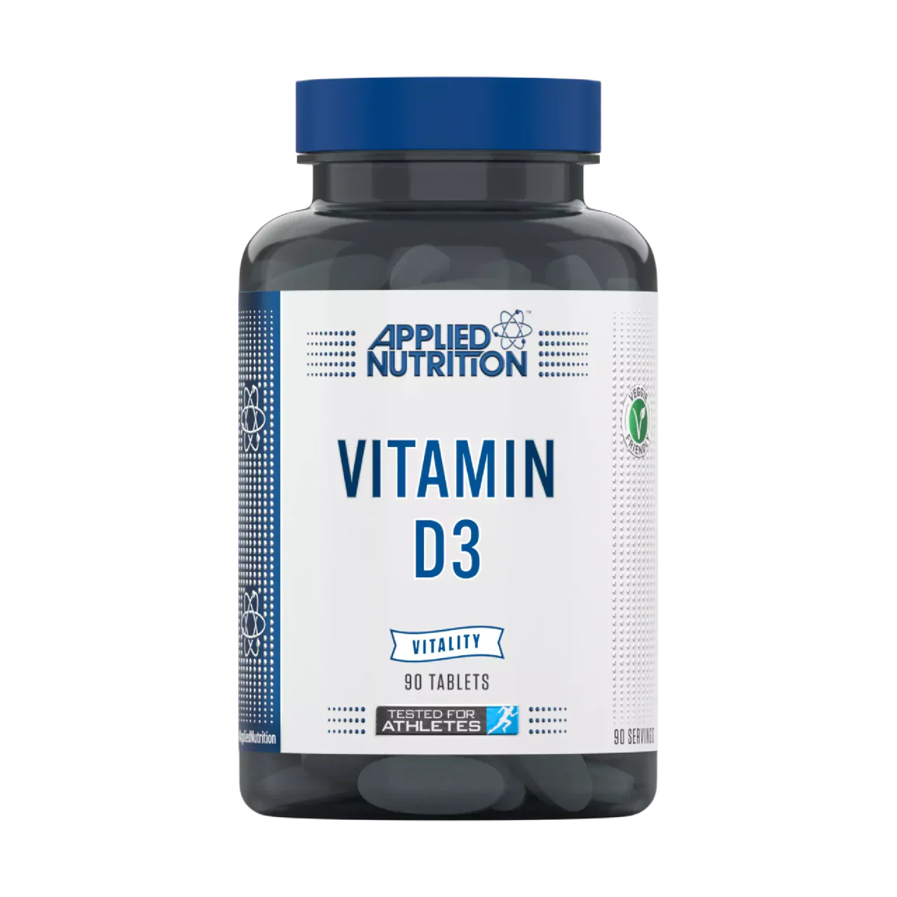 Applied Nutrition VITALITY Vitamin D3 90 Veg Caps - 90Veg Caps - Vitamin D3 Capsules