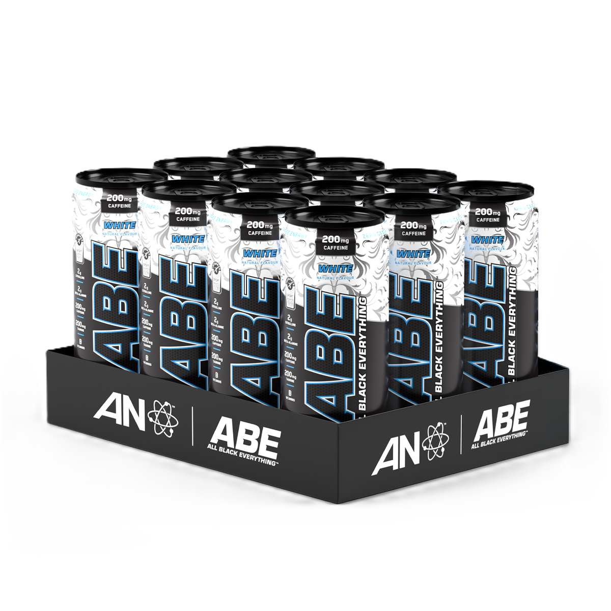 Applied Nutrition ABE (All Black Everything) Carbonated Can 12x330ml