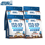Two Applied Nutrition Iso-XP whey protein isolate bags for easy mixing and muscle gain