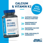 Applied Nutrition VITALITY - Calcium + K2 60 Caps