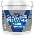 5kg Atlas Superweight Gainer 1500 protein powder with 105g protein per serving