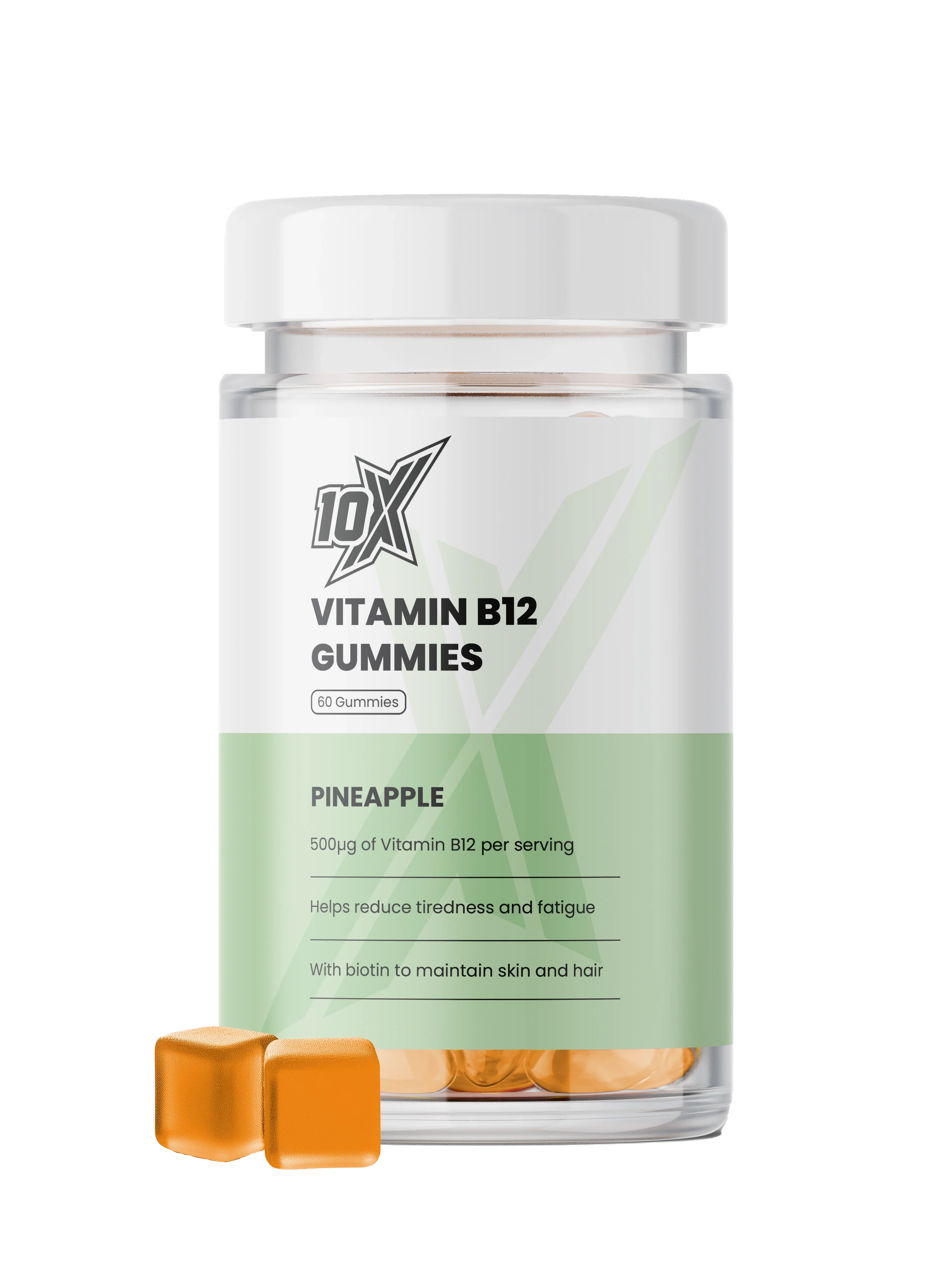 10X Athletic B12 Gummies 60Softgels
