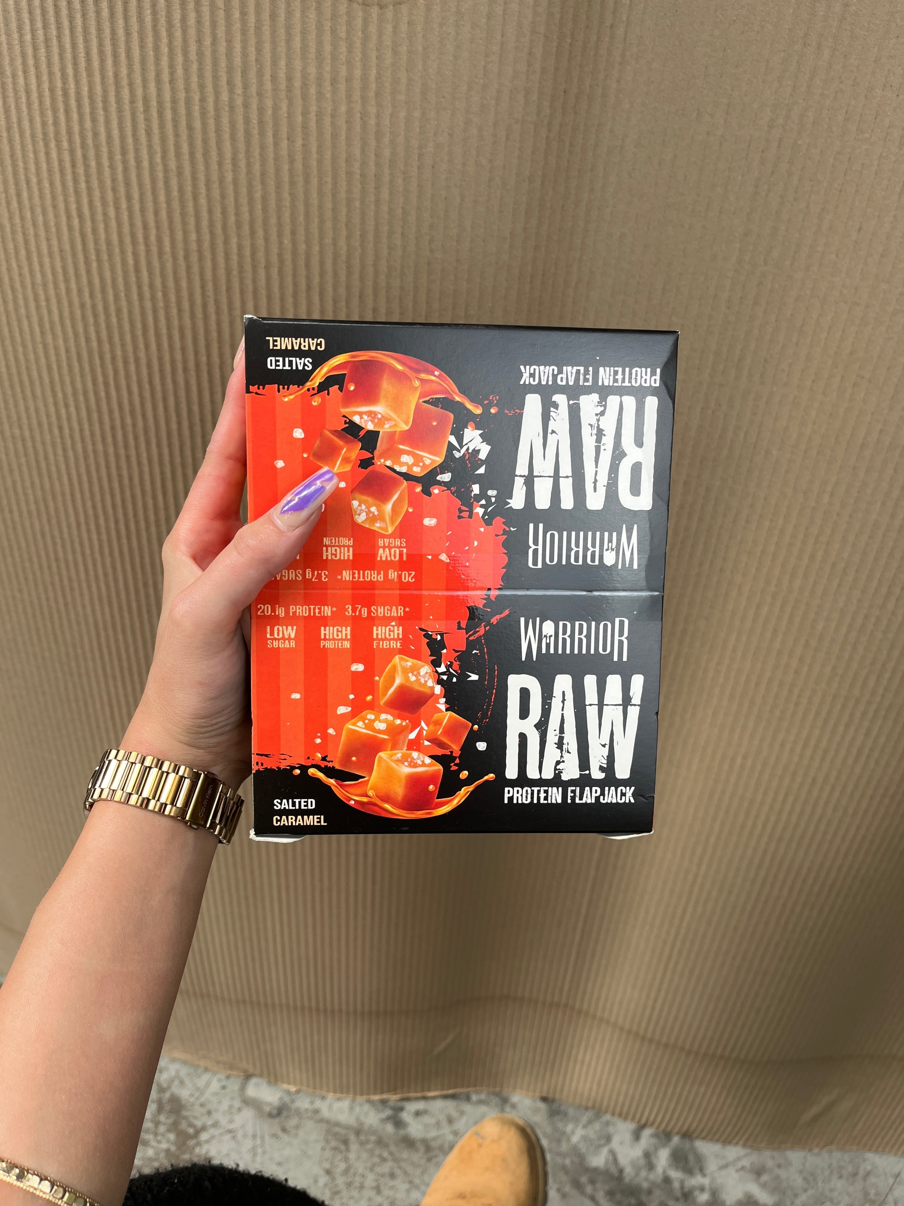 Warrior Raw Protein Flapjack - Protein Flapjacks
