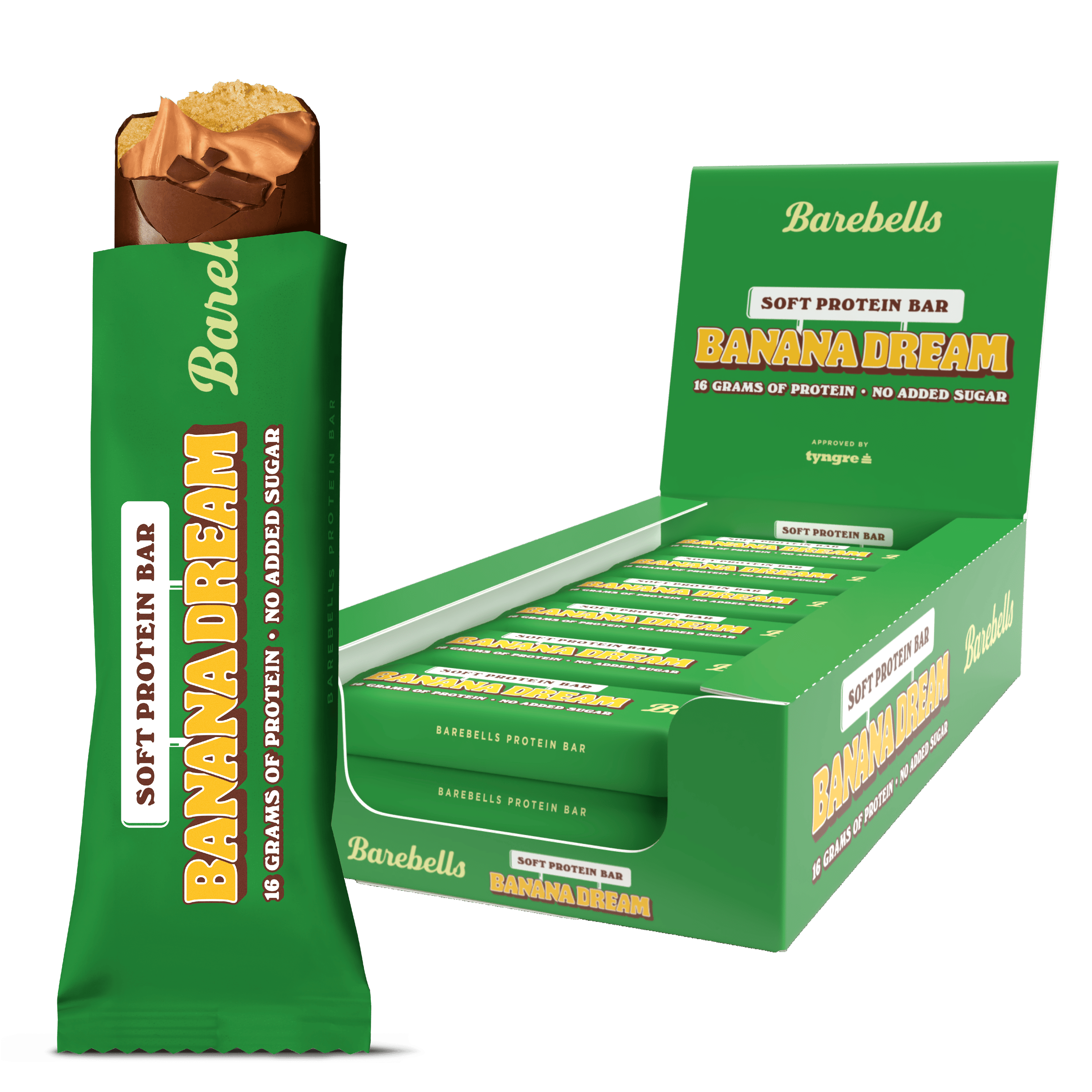 Barebells Soft Protein Bar - 12x55g / Banana Dream - Protein Bars