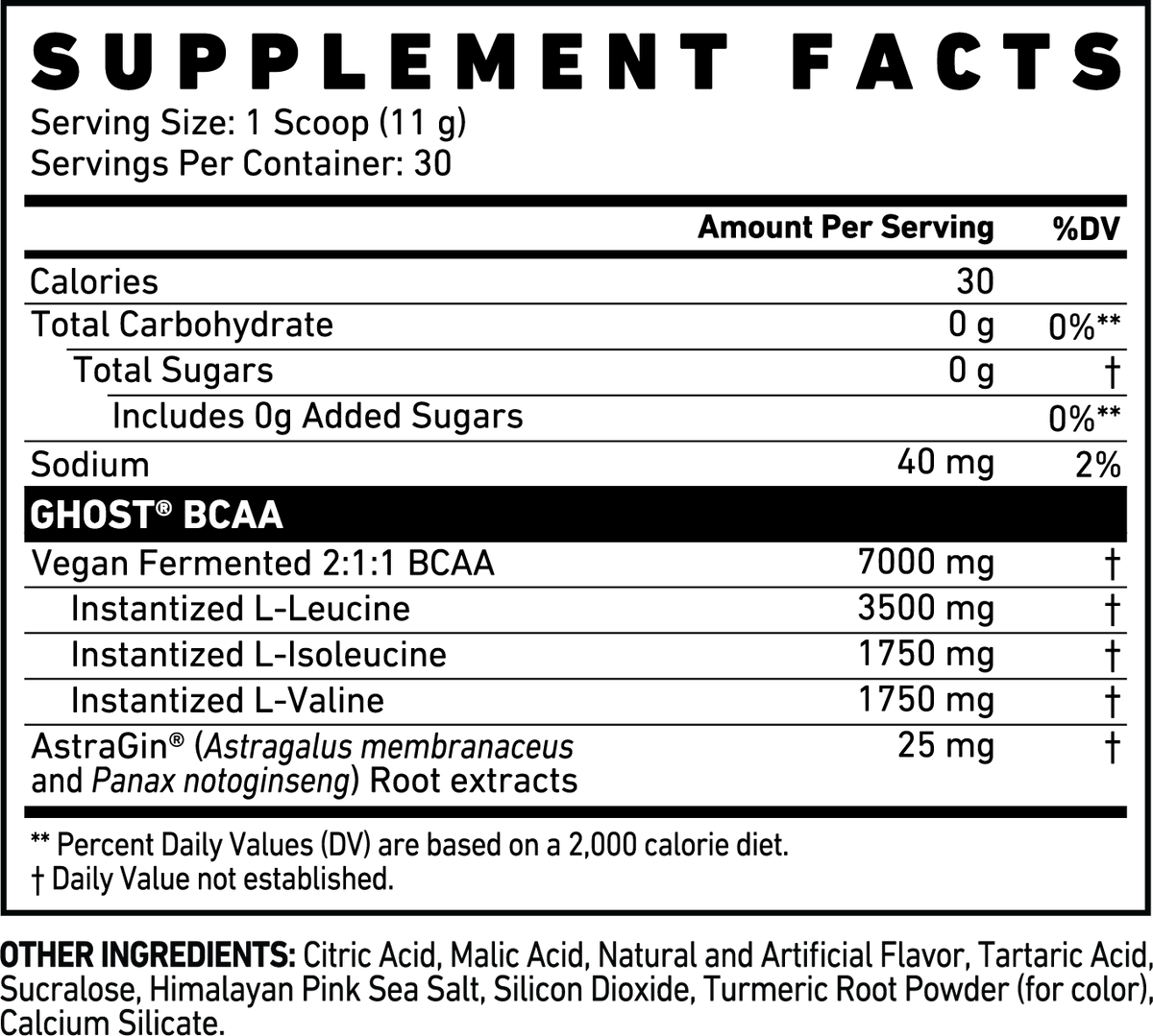 Ghost BCAA V2