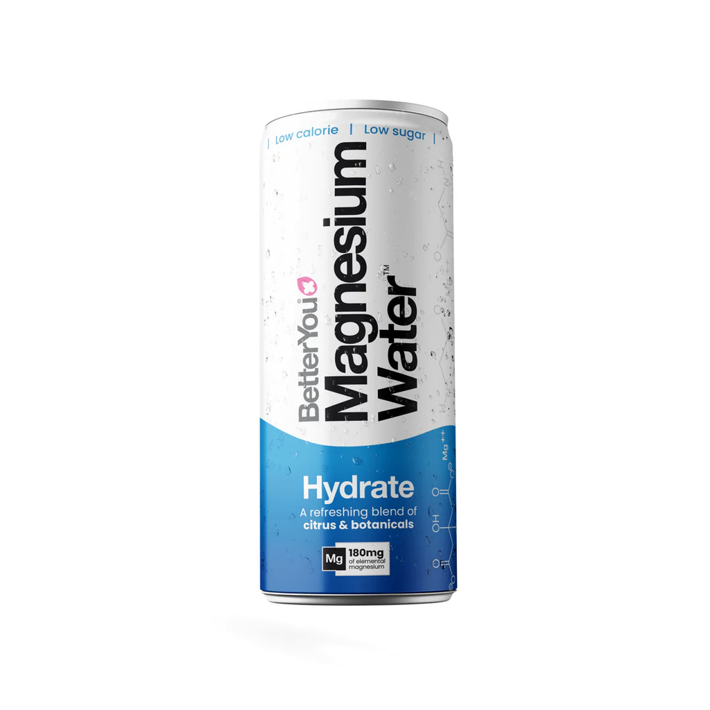 BetterYou Magnesium Water Hydrate - 12x250ml / Citrus & Botanicals - Hydration Ready-To-Drinks