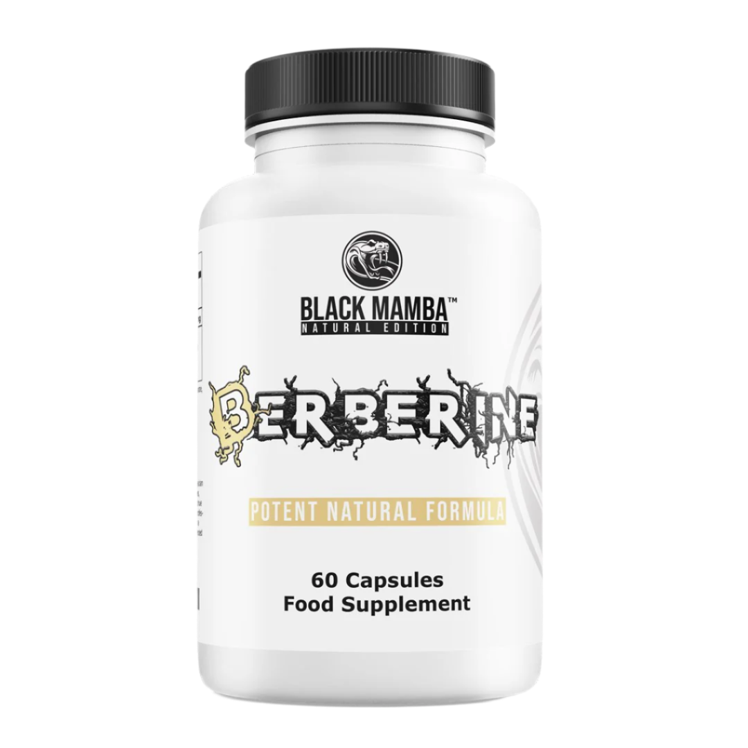 Black Mamba Berberine - 60 Caps - Berberine Capsules