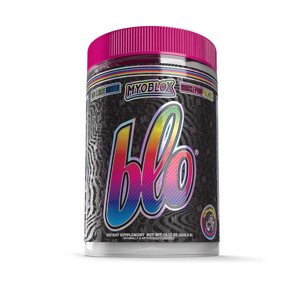 MyoBlox Blo Muscle Pump Formula - 400.2g / Galactic Glow - Pre-Workout Powder