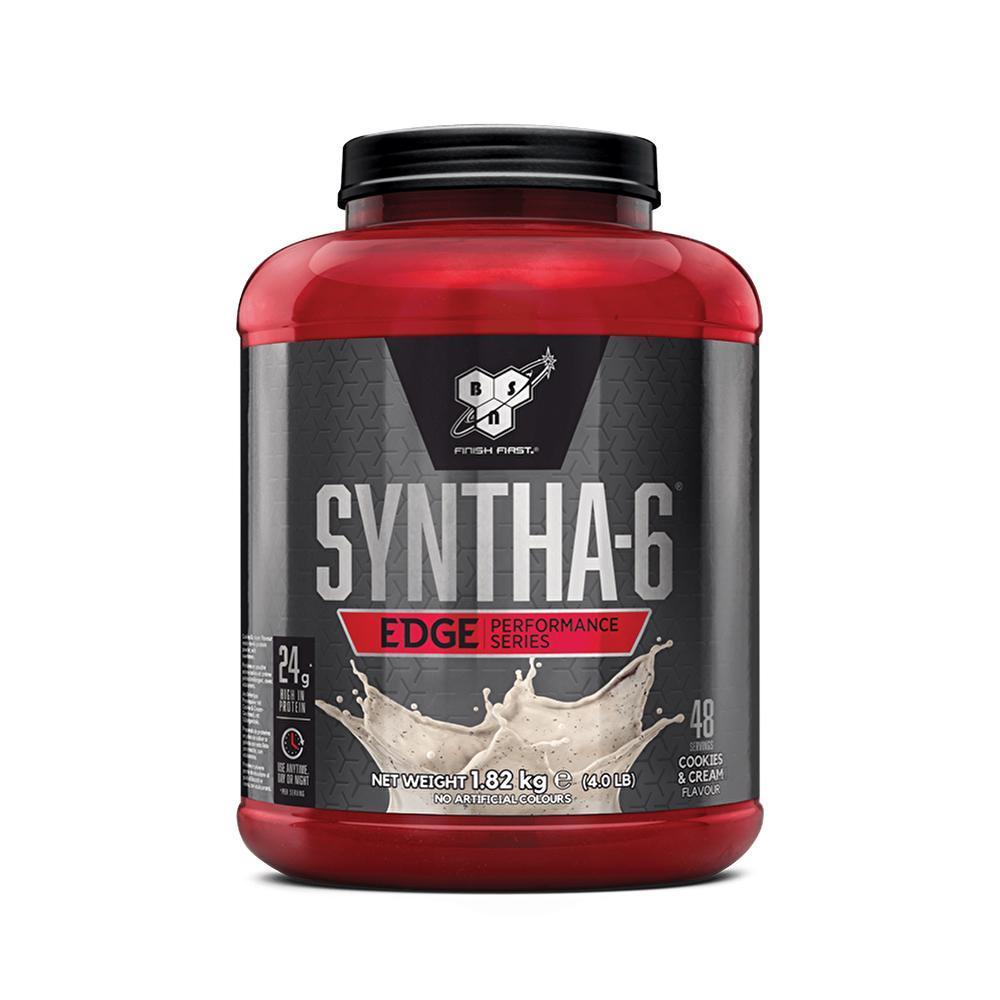 BSN Syntha-6 Edge - 1.87kg / Cookies & Cream - Protein Blend Powder (Whey Protein Concentrate Whey Protein Isolate