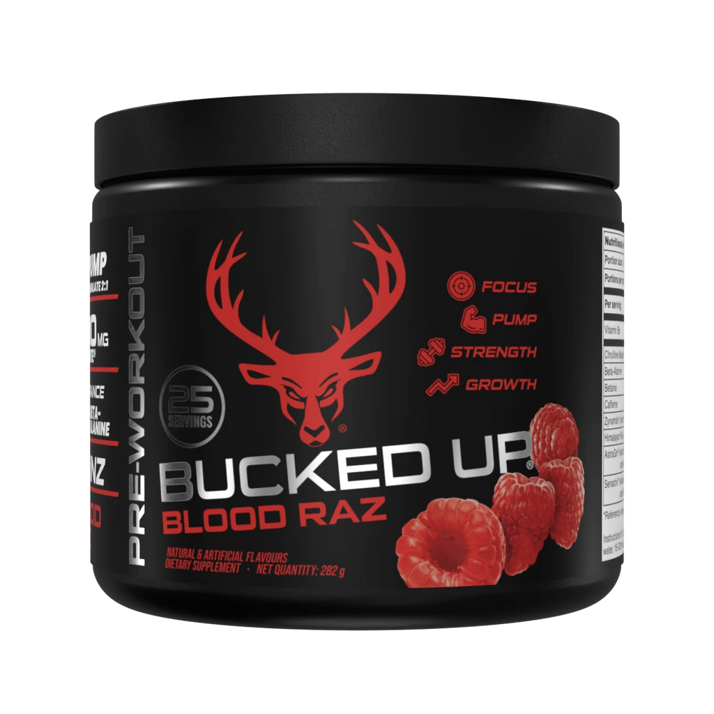 Bucked Up Pre-Workout - 282g / Strawberry Kiwi - Pre-Workout Powder