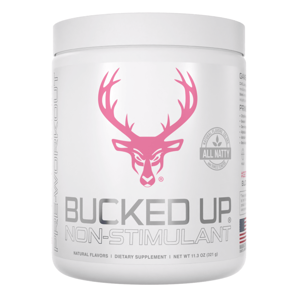Bucked Up Non-Stimulant - 327g / Pink Lemonade - Pre-Workout Powder