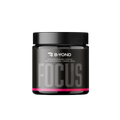 Black BYOND PERFORMANCE Focus Mushroom Capsules jar with pink stripe for mental clarity