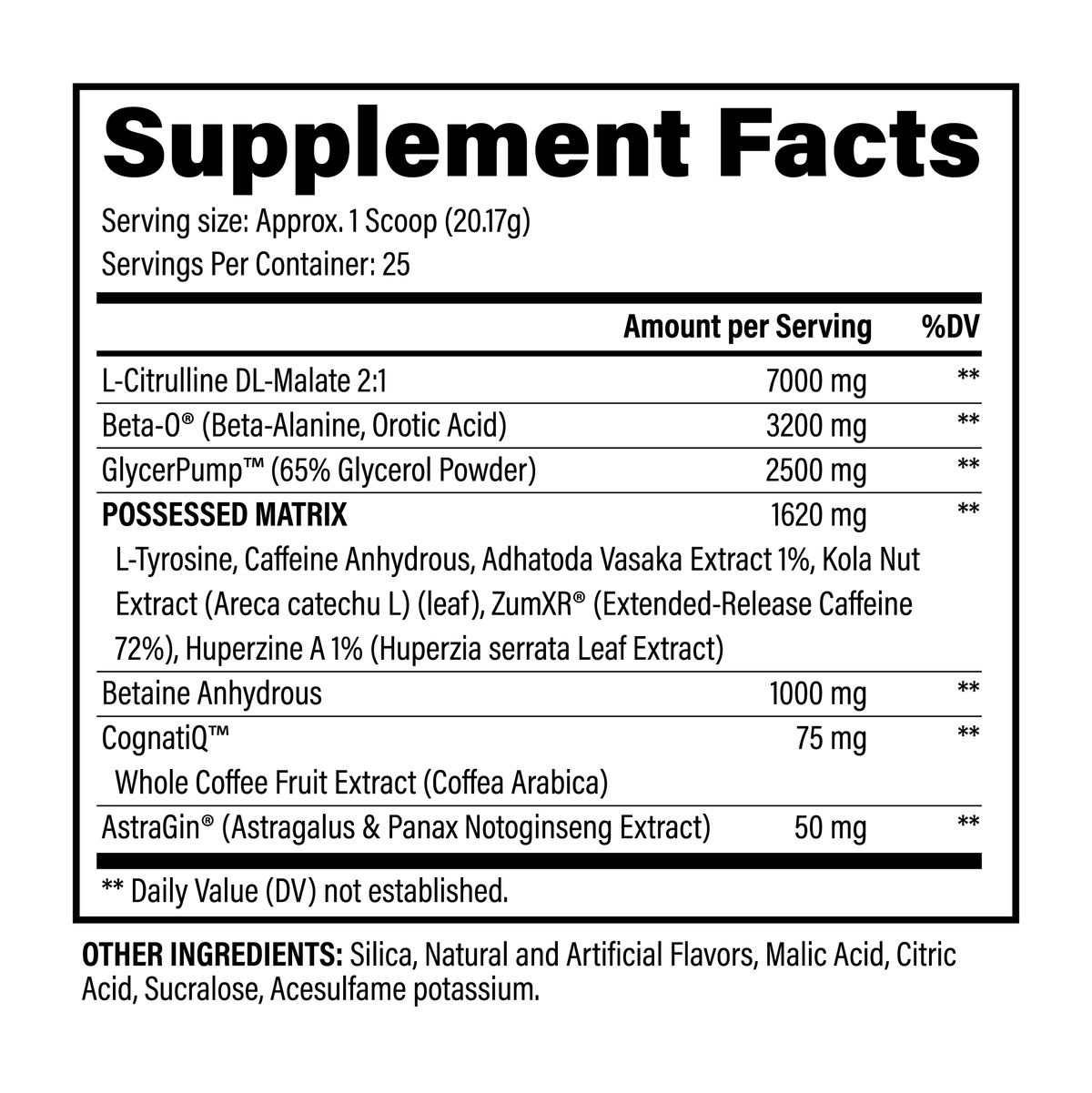 Black Magic BZRK Pre-Workout - Pre-Workout Powder