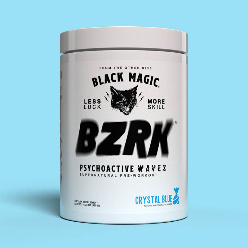 Black Magic BZRK Pre-Workout - 487.5g / Crystal Blue - Pre-Workout Powder