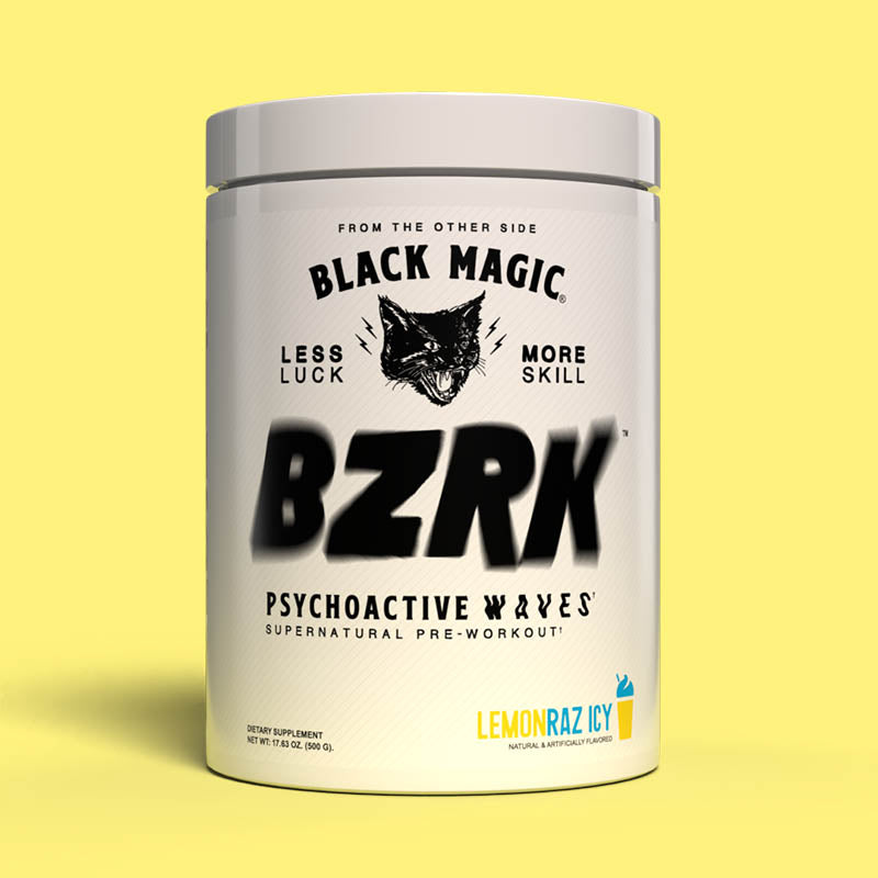 Black Magic BZRK Pre-Workout - 487.5g / Lemonraz Icy - Pre-Workout Powder