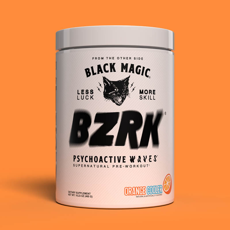 Black Magic BZRK Pre-Workout - 487.5g / Orange Cooler - Pre-Workout Powder