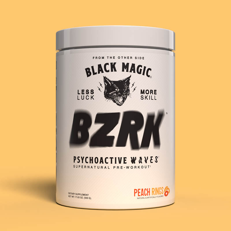 Black Magic BZRK Pre-Workout - 487.5g / Peach Rings - Pre-Workout Powder