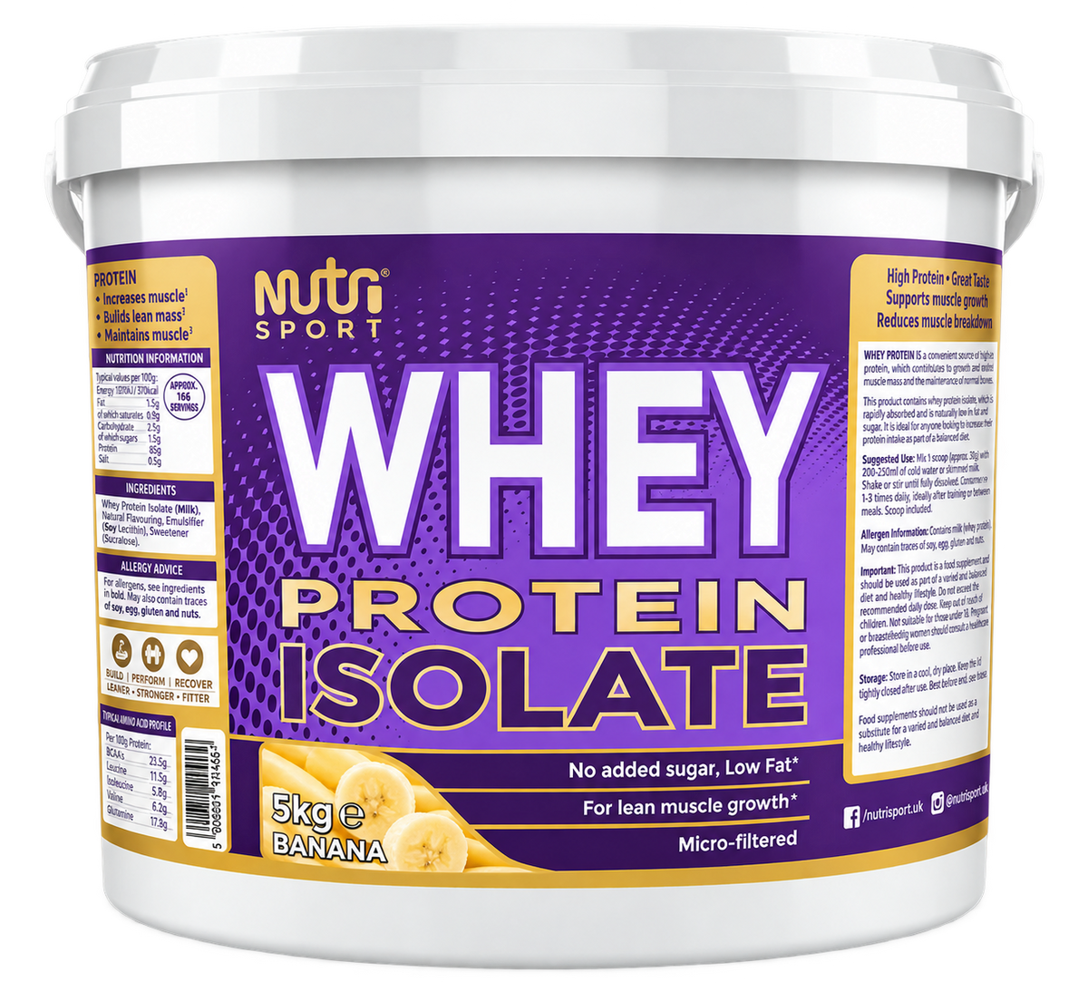 NutriSport Whey Protein Isolate