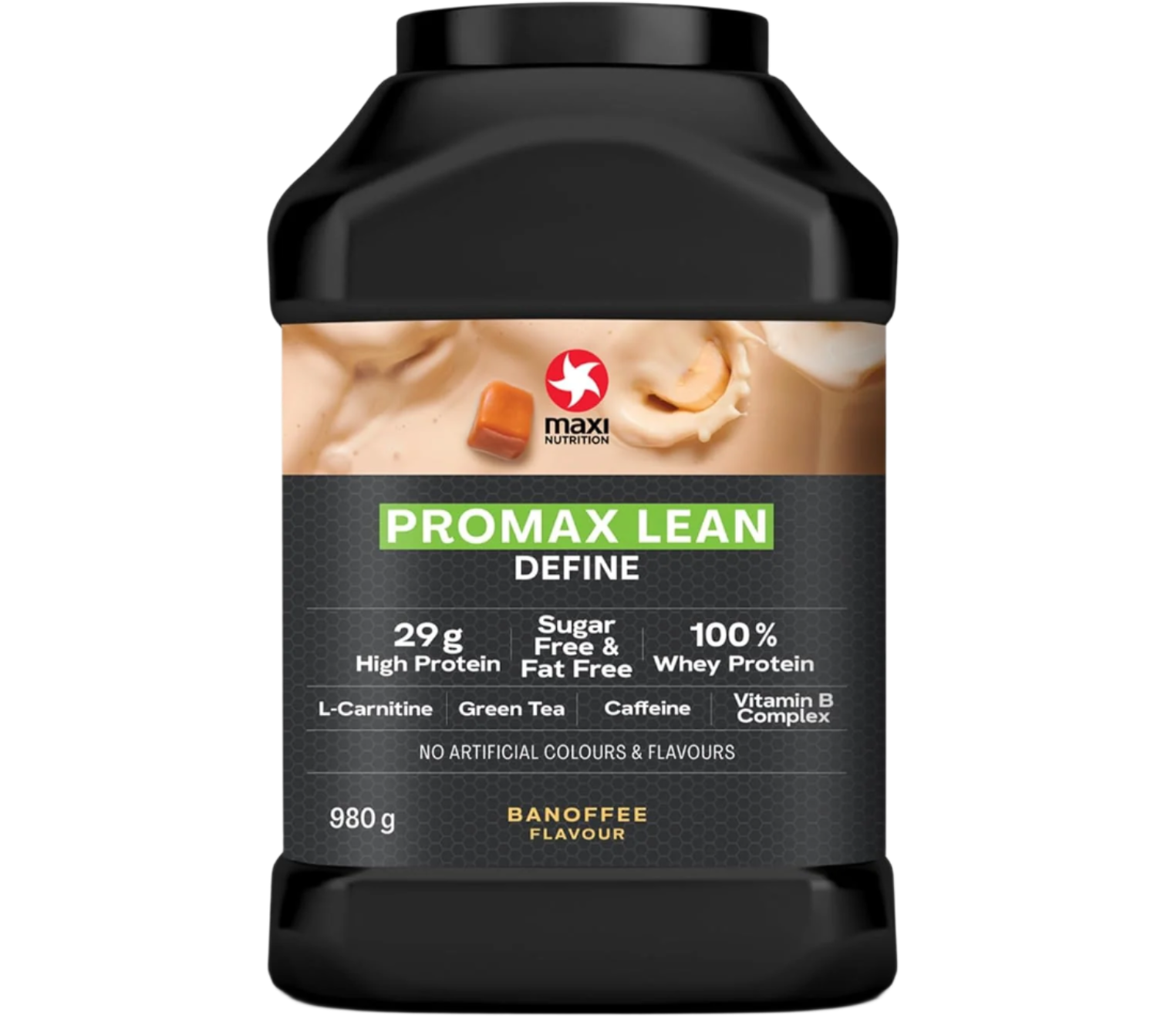 MaxiNutrition Promax Lean - 980g / Banoffee - Diet Whey Protein Powder