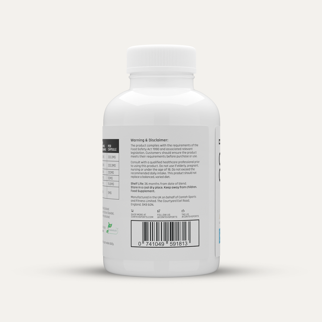 Conteh Sports Circulatory Complete - 90 Caps - Cardiovascular Support Capsules