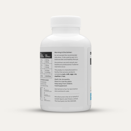 Conteh Sports Magnesium (Tri Magnesium Complex) 200g - 120 Caps - Halal