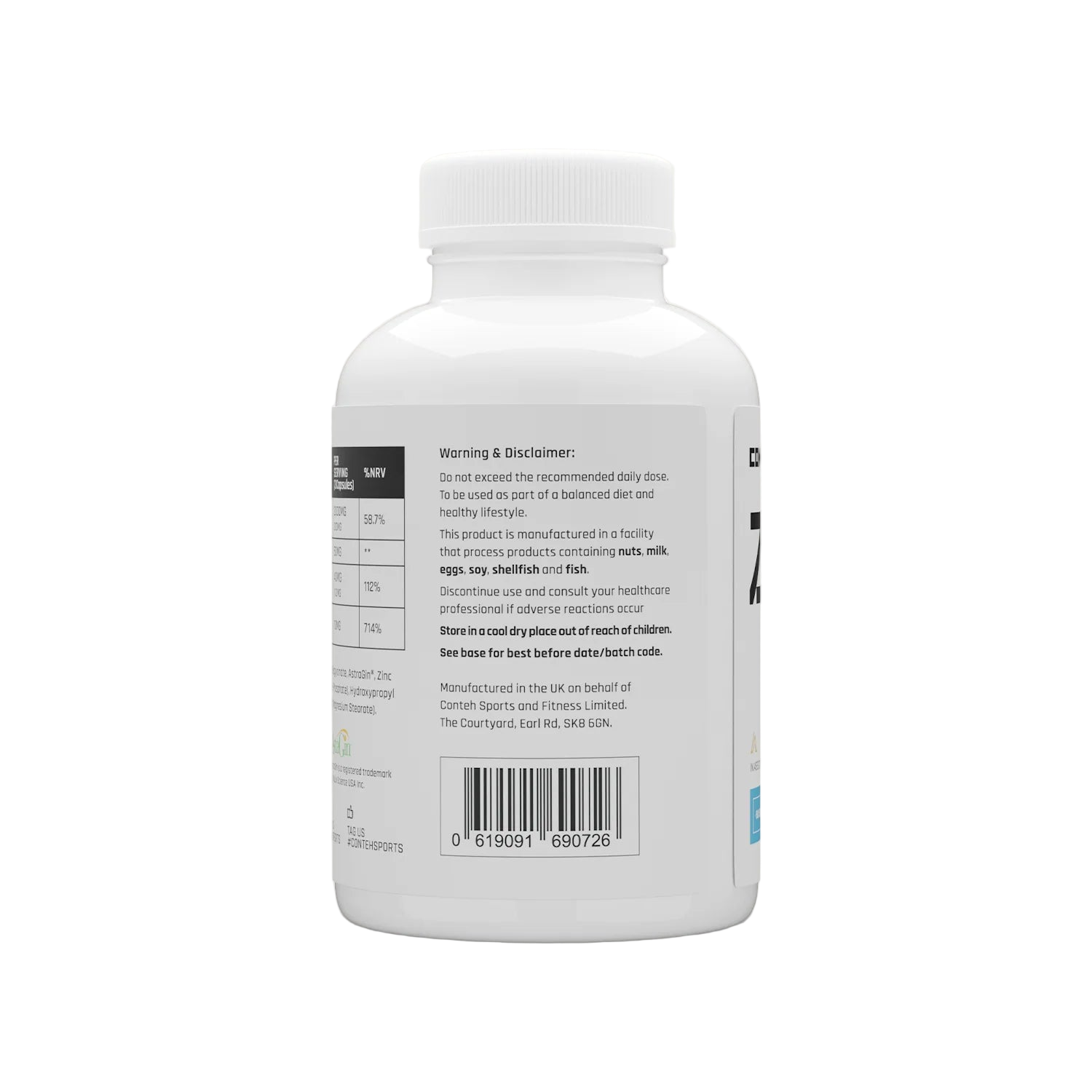 Conteh Sports ZMG (ZMA Formula) 180 Caps