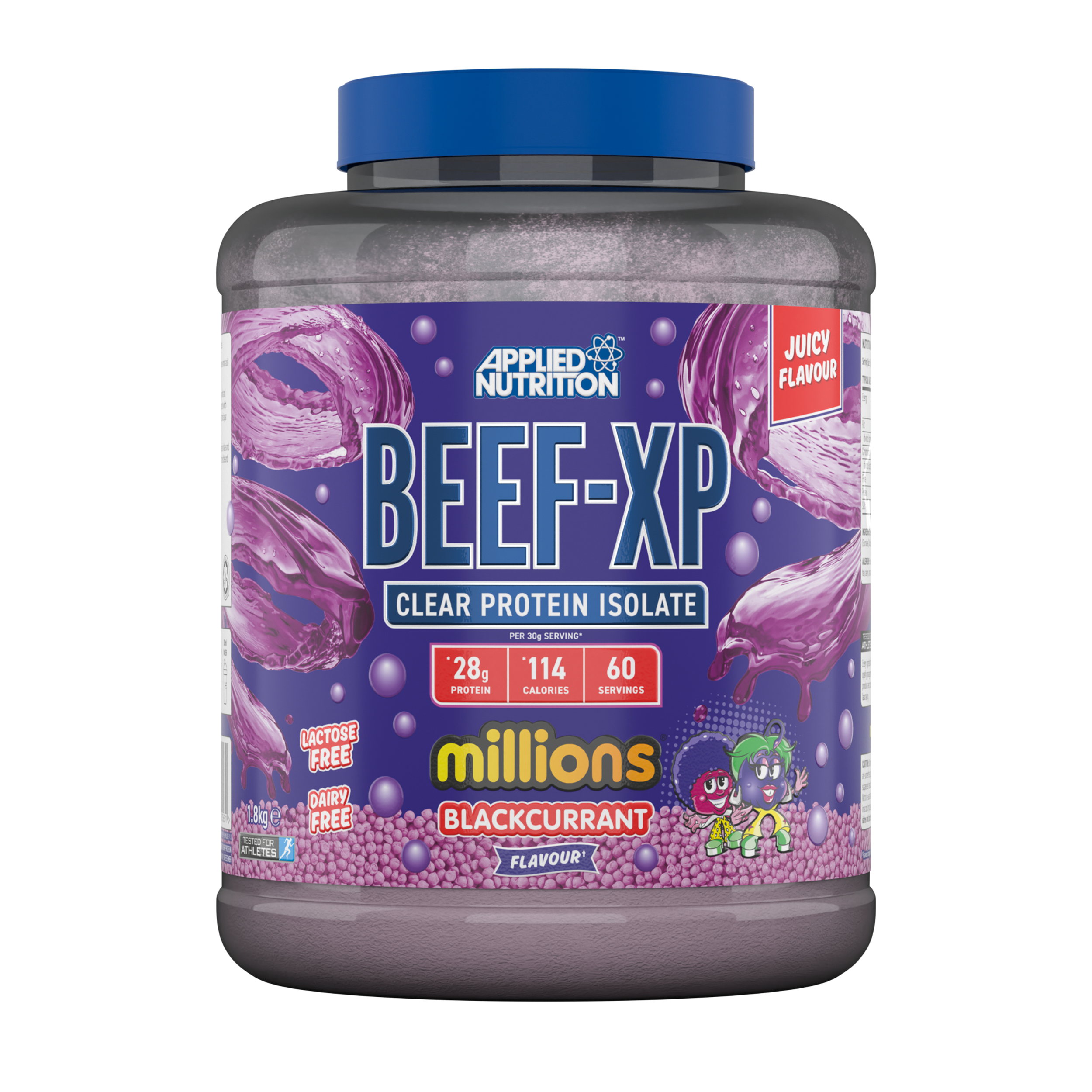 Applied Nutrition Beef XP - 1.8kg / Blackcurrant Millions - Protein Powder