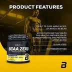BioTech USA BCAA Zero supplement powder for lean muscle and clean nutrition