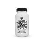 White bottle of Black Mamba Milk Thistle supplement with 60 capsules for liver health
