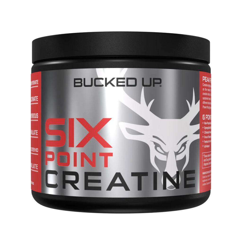 Bucked Up Bucked Up 6 Point Creatine - 175.5g / Unflavored - Creatine Powder