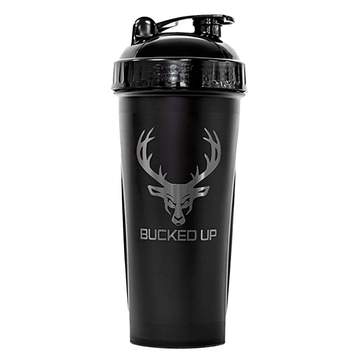 Bucked Up Perfect Shaker 28oz - 795ml / Black / Grey - Shaker Bottle (Less Than 2 Litres)