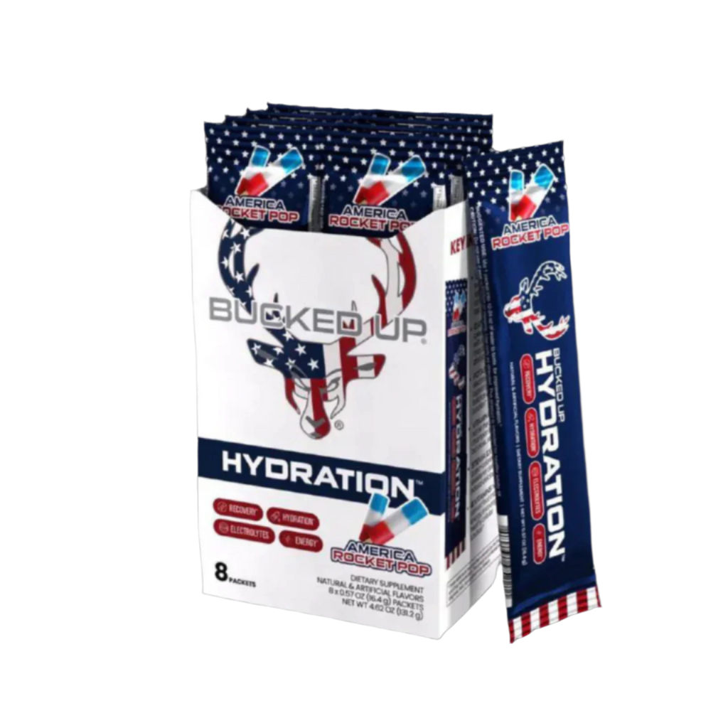 Bucked Up Hydration - 18x16.4g / Rocket Pop - Hydration Powder