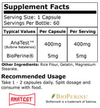Black Mamba Bulbine - 60 Caps - Testosterone Booster Capsules