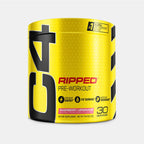 Yellow and black Cellucor C4 Ripped 30 Servings 180g supplement powder for explosive energy