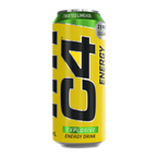 Cellucor C4 Performance Energy Carbonated RTD - 12x500ml / Twisted Limeade - Energy Ready-to-Drinks