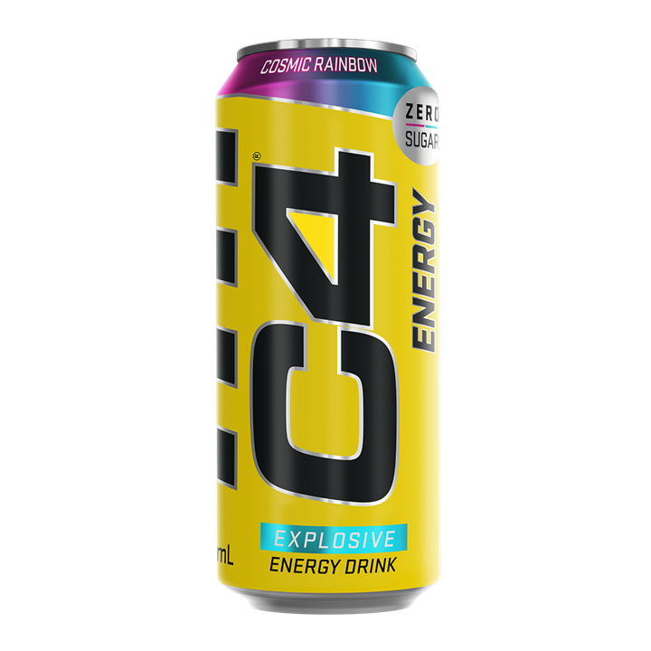 Cellucor C4 Performance Energy Carbonated RTD - 12x500ml / Cosmic Rainbow - Energy Ready-to-Drinks