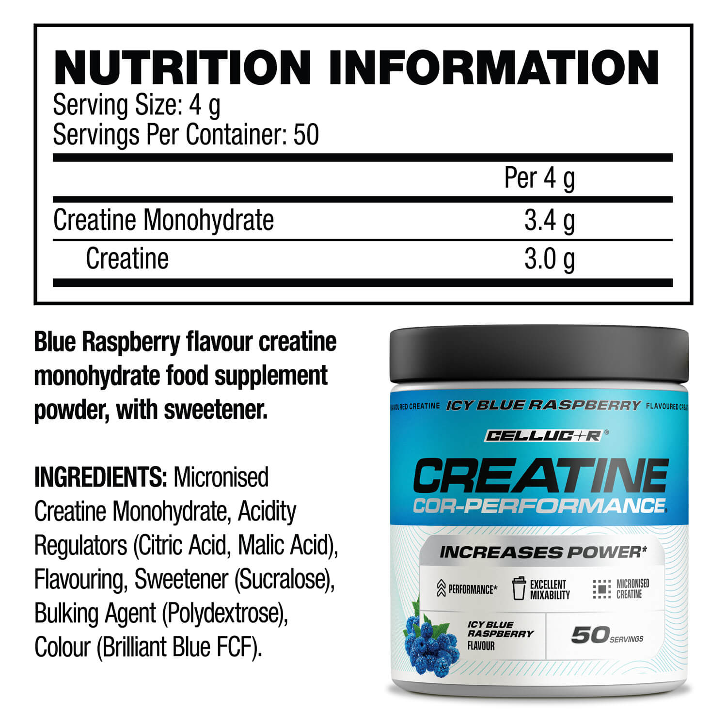 Cellucor Flavoured Creatine 203g
