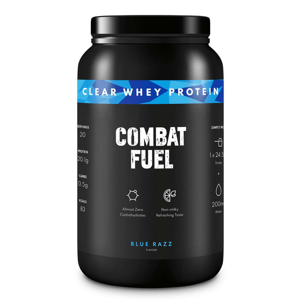 Combat Fuel Clear Whey Protein - 490g / Blue Razz - Clear Whey Protein Powder